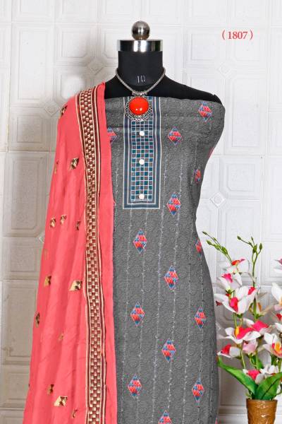 Premium Cotton Collection Dno 1807 By Bipson Printed Salwar Suit Sets